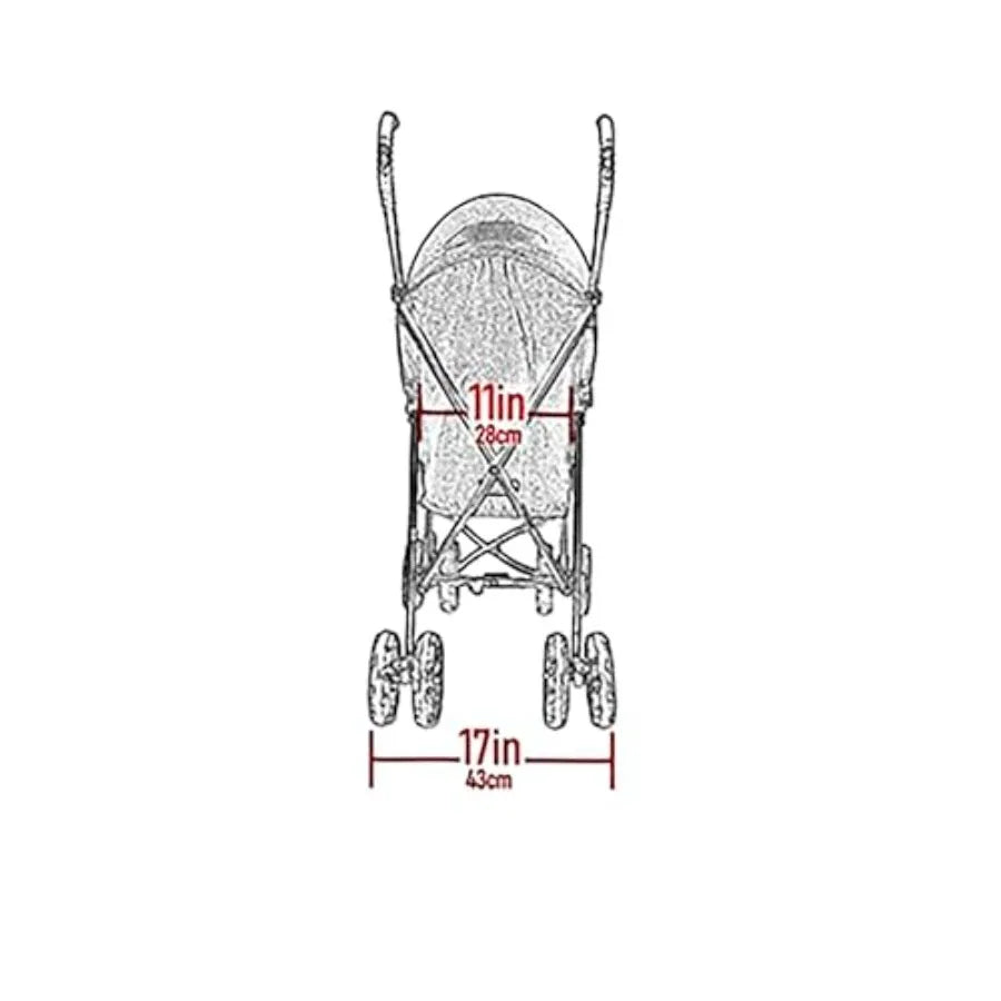 Travel Lite Plus Stroller For Cats And Dogs 15 Pounds
