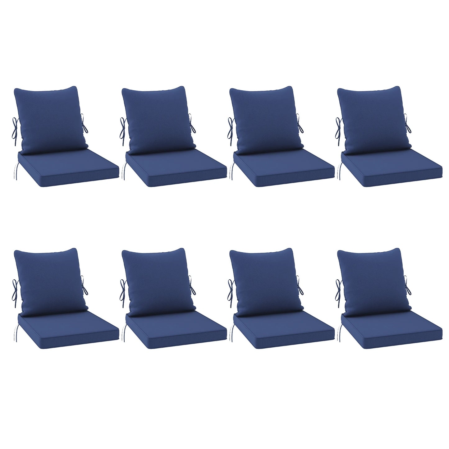 FARINI Outdoor Chair Cushions Set of 2 for Patio Furniture