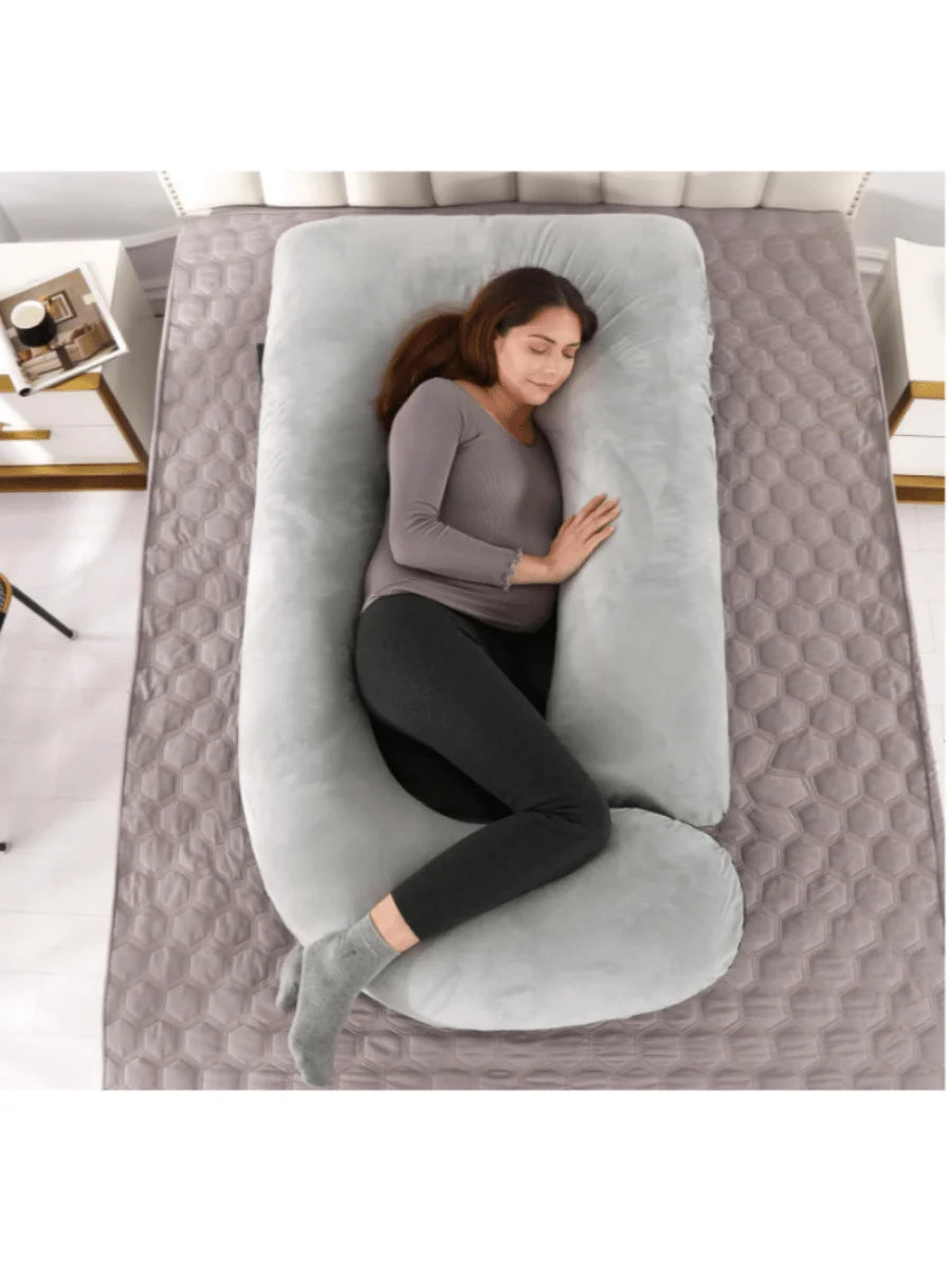 Pregnant Woman Waist Pillow Memory Foam U Shape Support Cushion