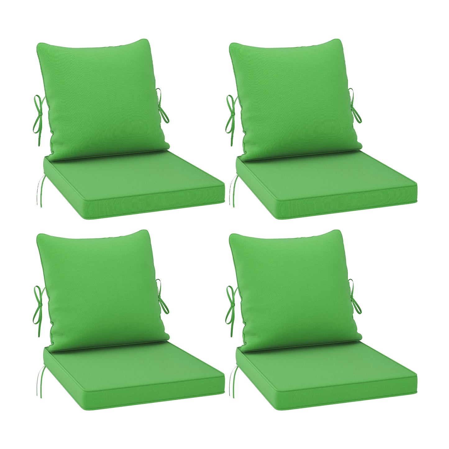 FARINI Outdoor Chair Cushions Set of 2 for Patio Furniture