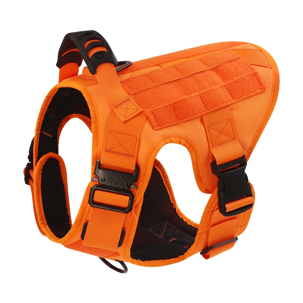Military Camouflage Dog Harness German Shepherd Adjustable Tactical Vest