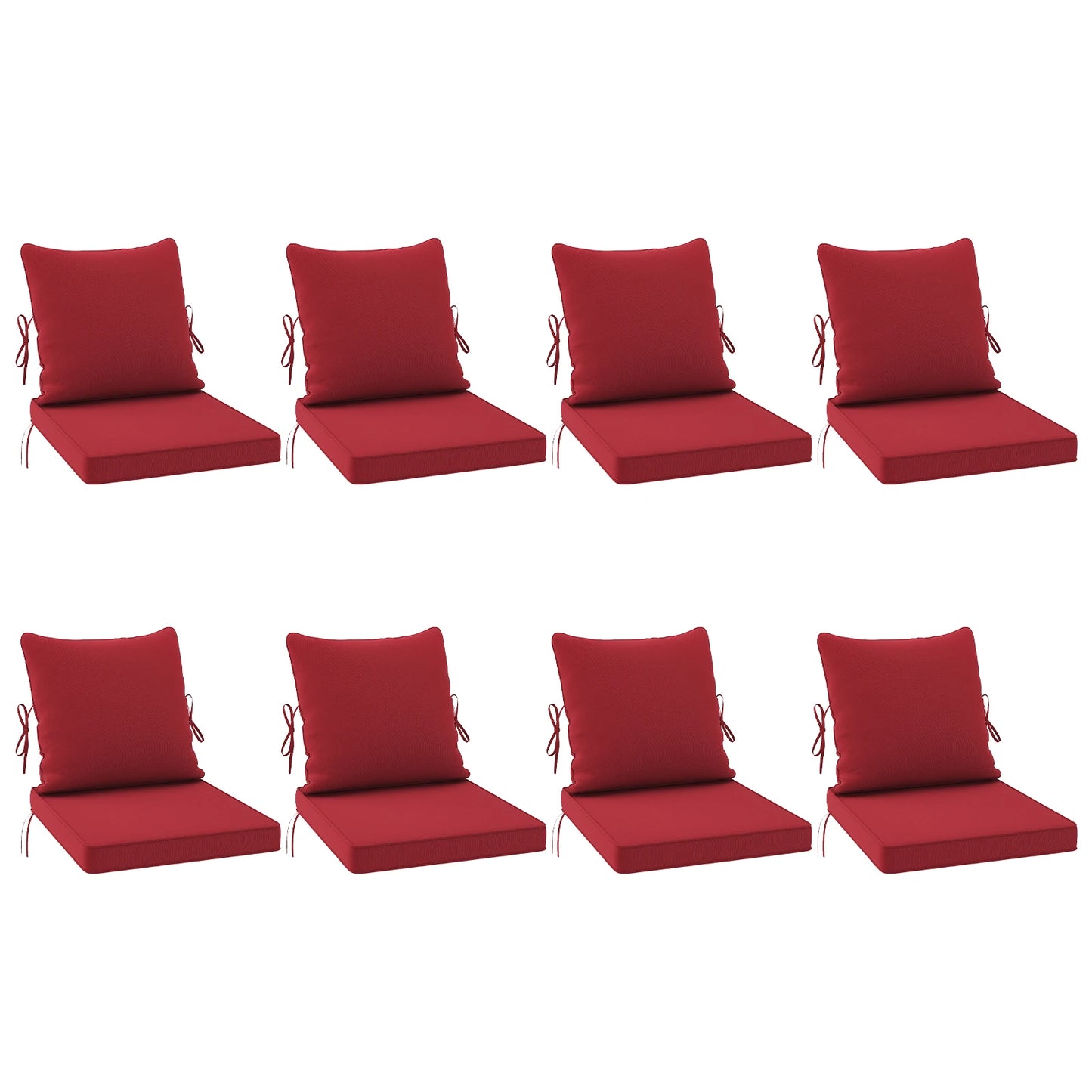 FARINI Outdoor Chair Cushions Set of 2 for Patio Furniture