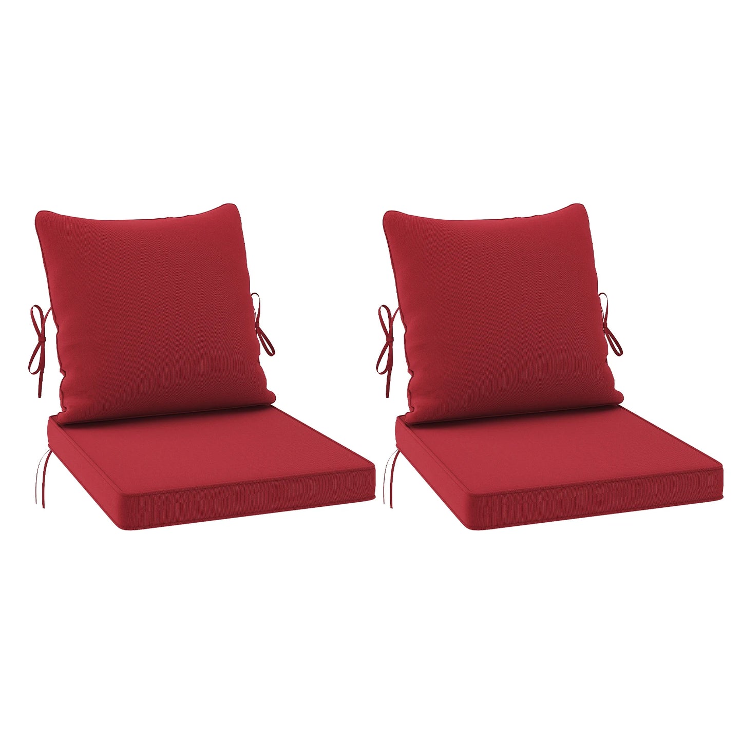 FARINI Outdoor Chair Cushions Set of 2 for Patio Furniture