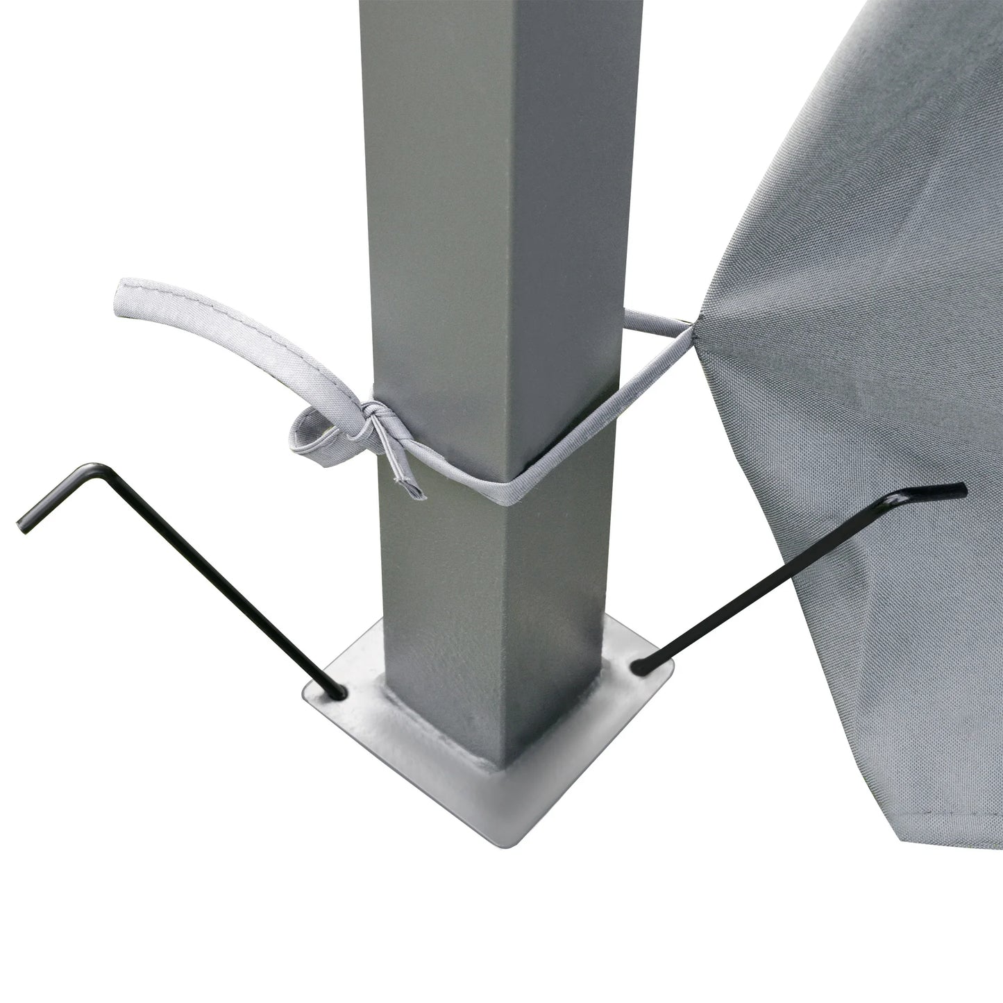 10'X13' Outdoor 2-Tier Vented Canopy Steel Gazebo Bbq Party Tent Shelter Shade