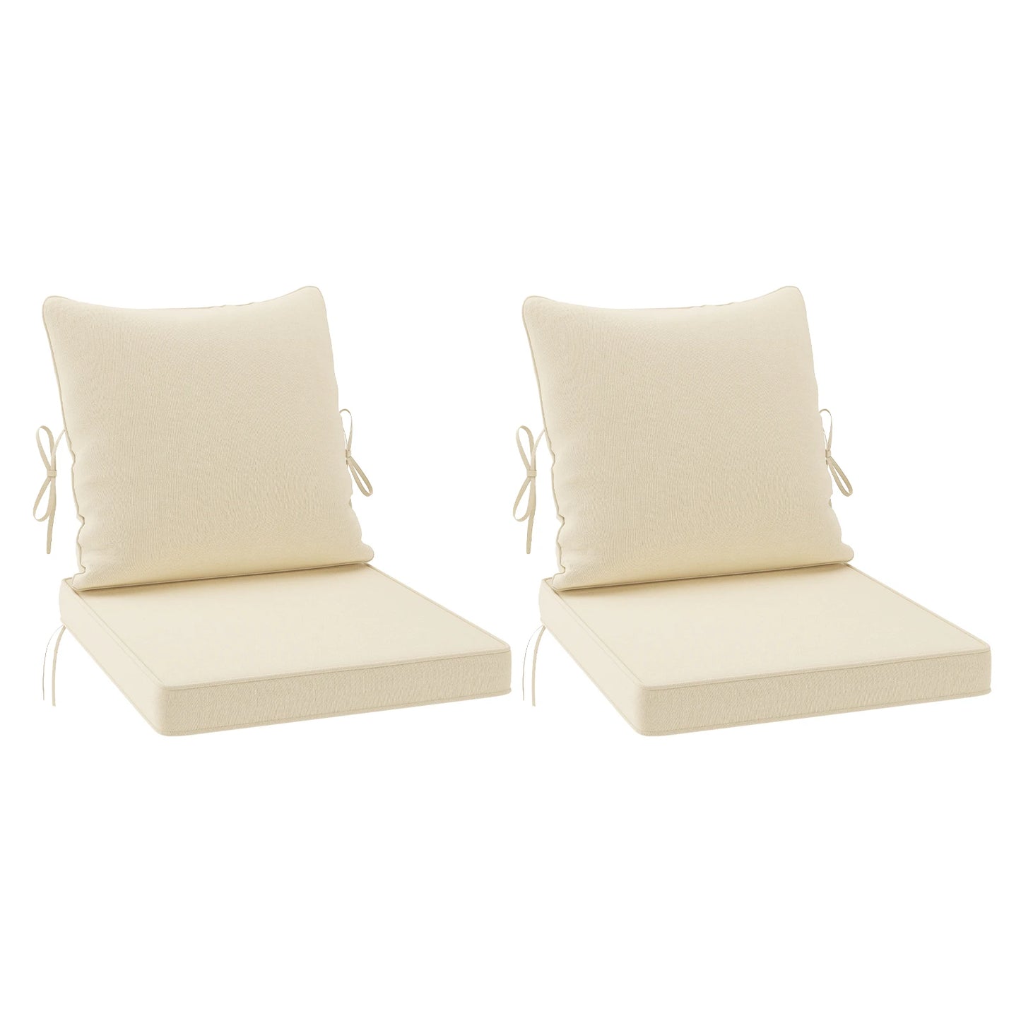 FARINI Outdoor Chair Cushions Set of 2 for Patio Furniture