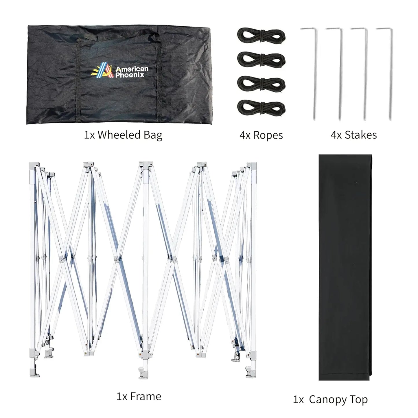 Pop Up Canopy Tent Heavy Duty Portable Outdoor Commercial Shelter