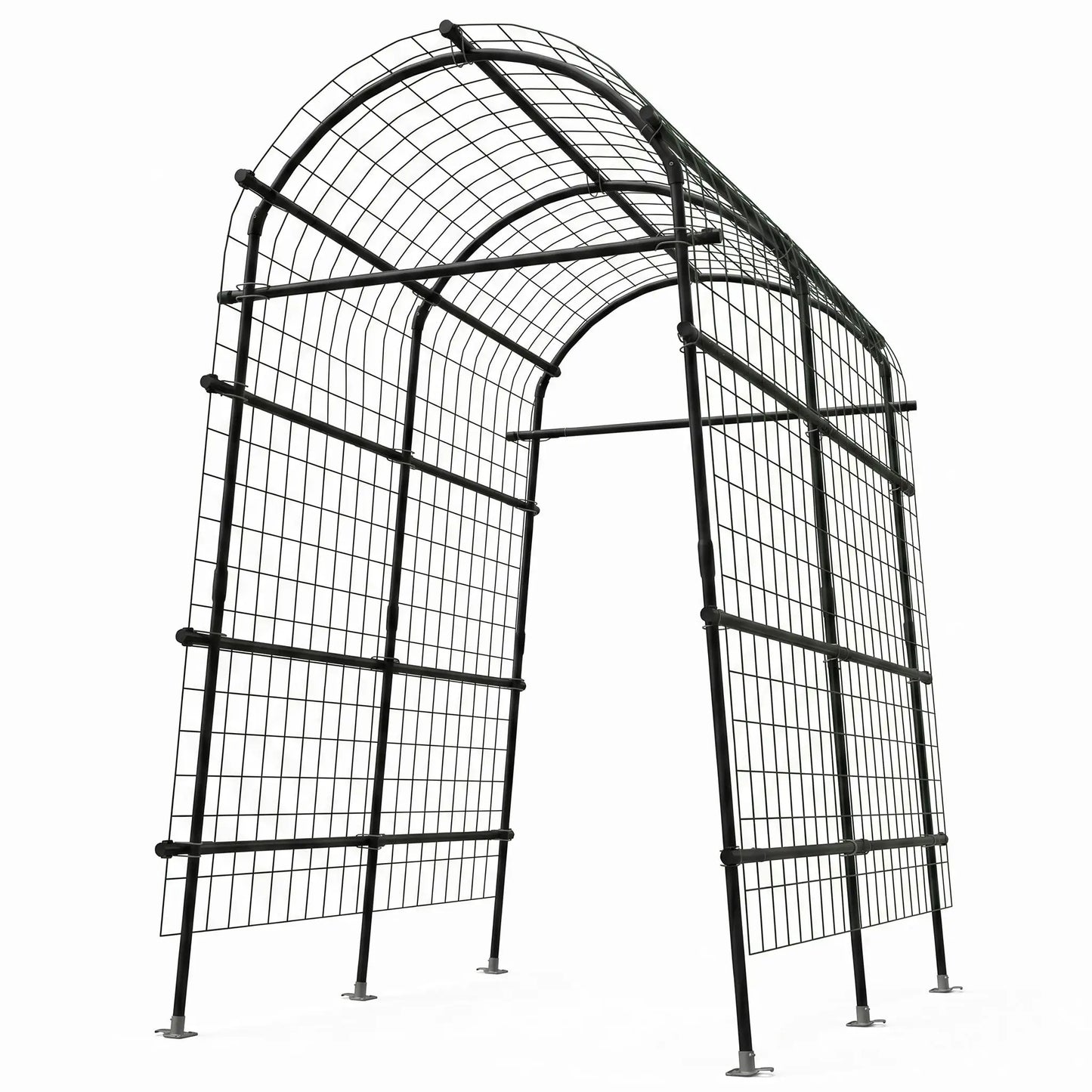 Cucumber Trellis For Raised Bed U Shape Garden Climbing Plants