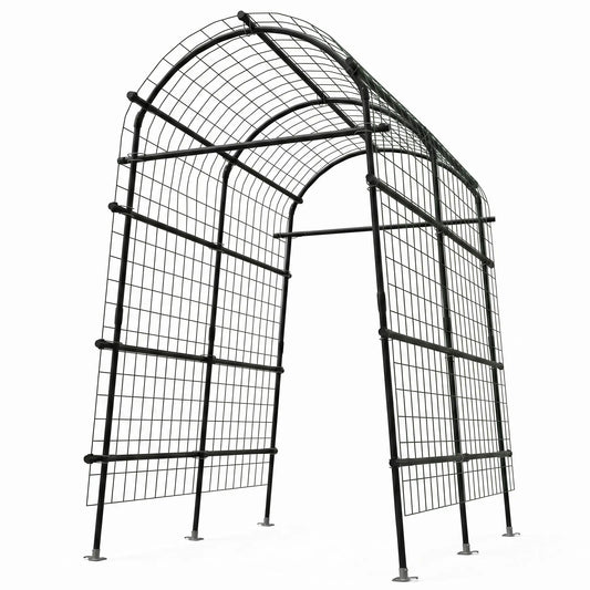 Cucumber Trellis For Raised Bed U Shape Garden Climbing Plants