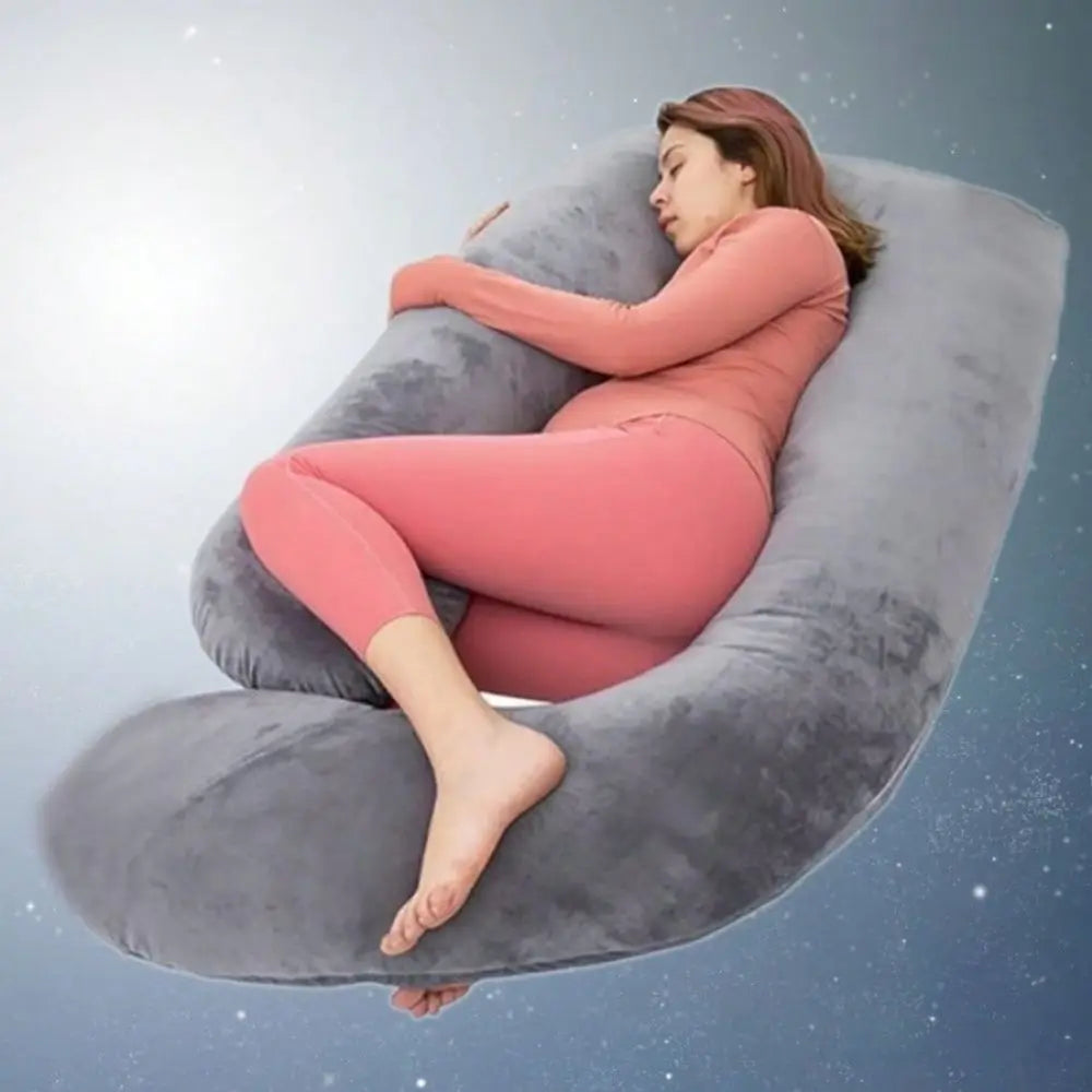 Pregnant Woman Waist Pillow Memory Foam U Shape Support Cushion