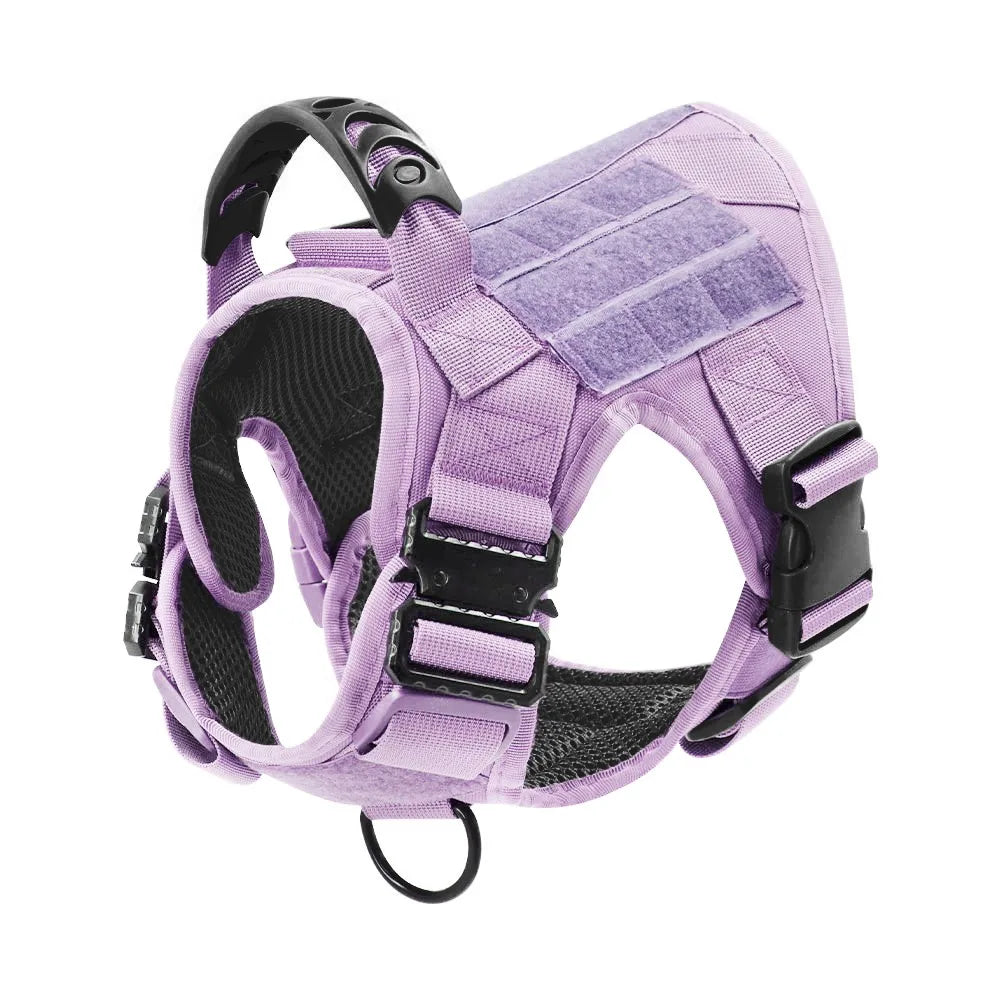 Military Camouflage Dog Harness German Shepherd Adjustable Tactical Vest