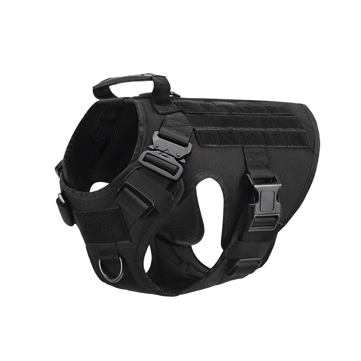 Tactical Dog Harness With Molle Pouches For Medium To Large German Shepherds