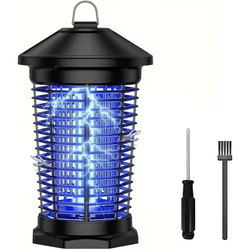 Outdoor Bug Zapper 4000V Indoor Electronic Mosquito Killer Lantern Waterproof Fly Trap Insect Killer