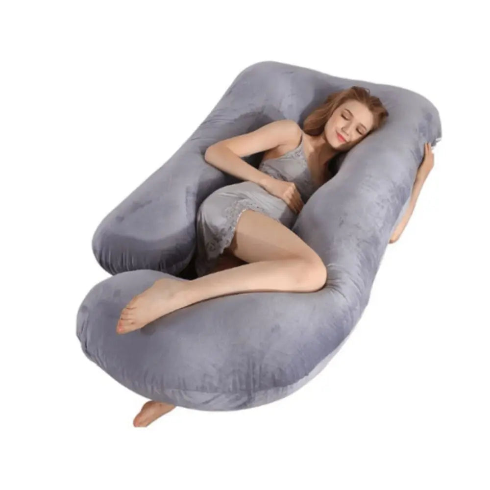 Pregnant Woman Waist Pillow Memory Foam U Shape Support Cushion