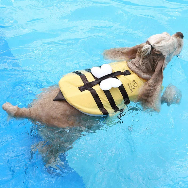 Dog Swimsuit Life Jacket Waterproof Harness For Pets