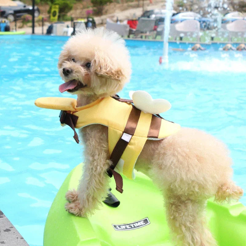 Dog Swimsuit Life Jacket Waterproof Harness For Pets