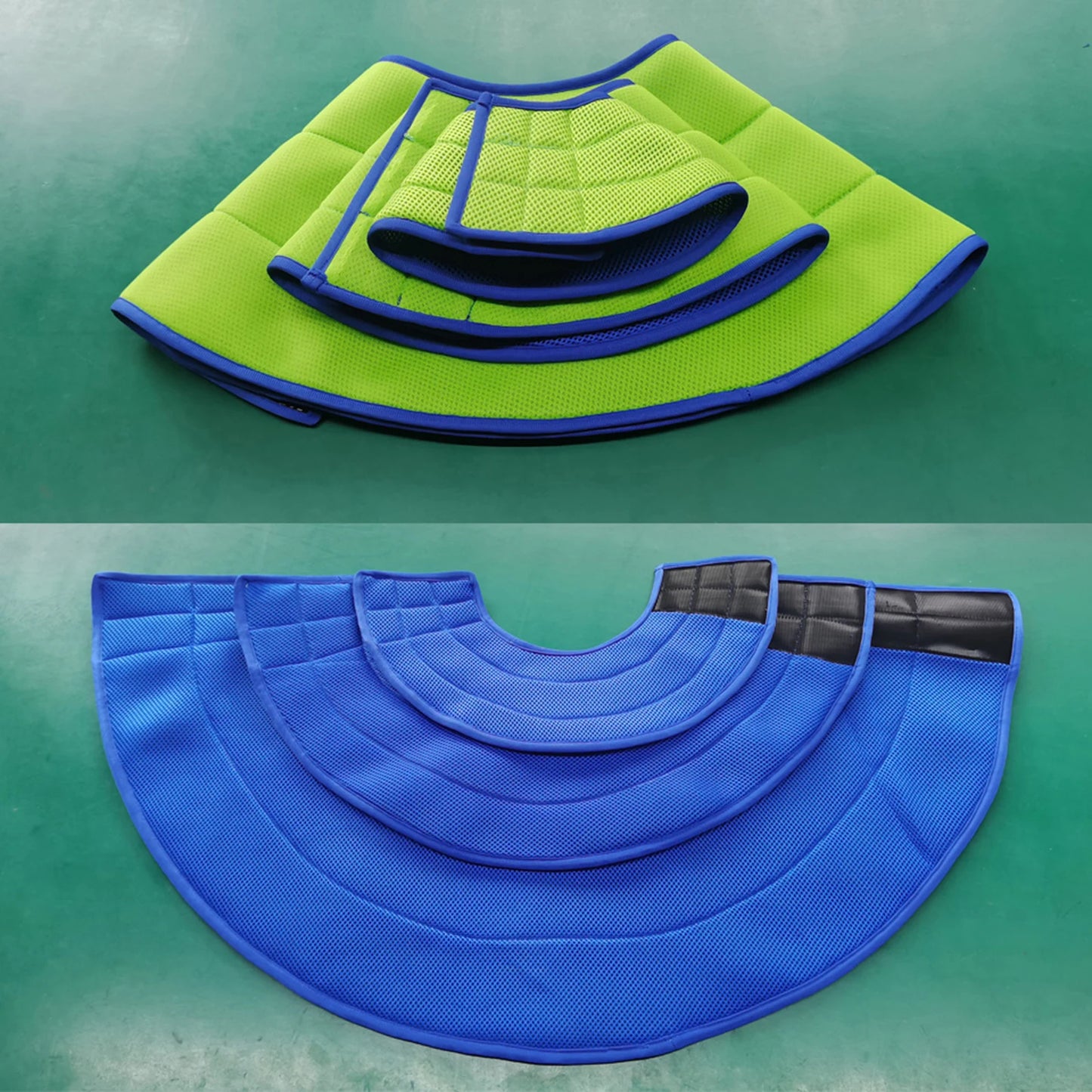 Dog Recovery Cone Collar For Surgery Protection Breathable Polyester