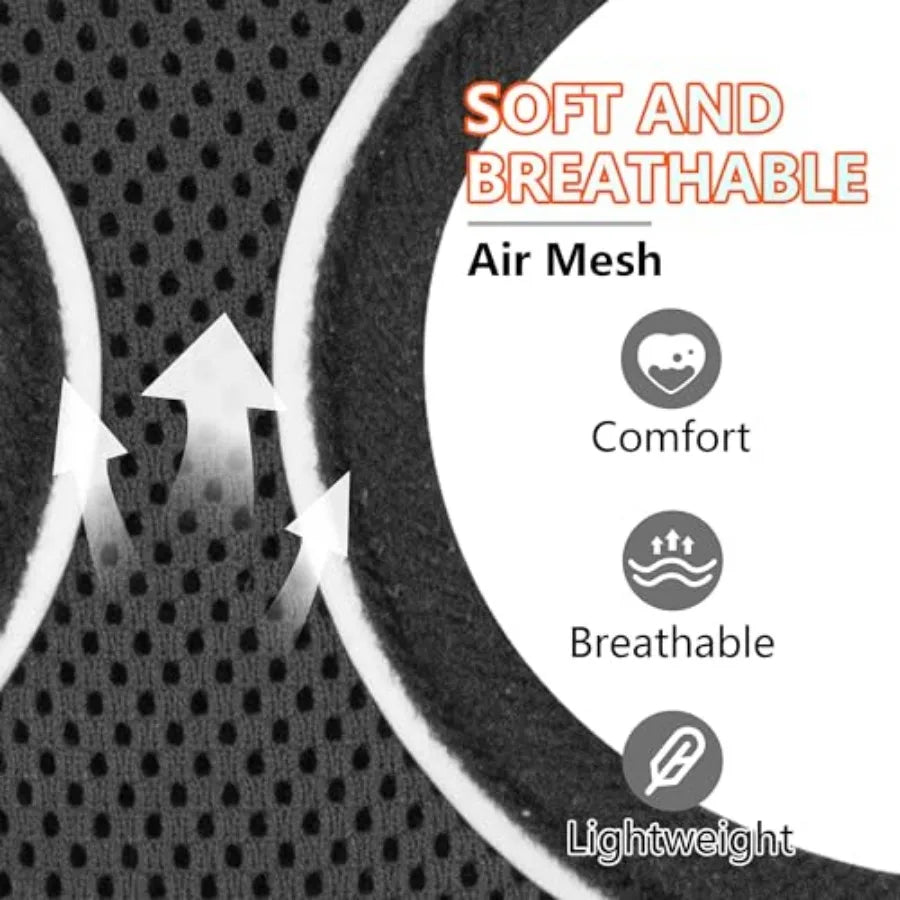 Breathable Dog Harness With Quick Release Buckle Reflective Strips