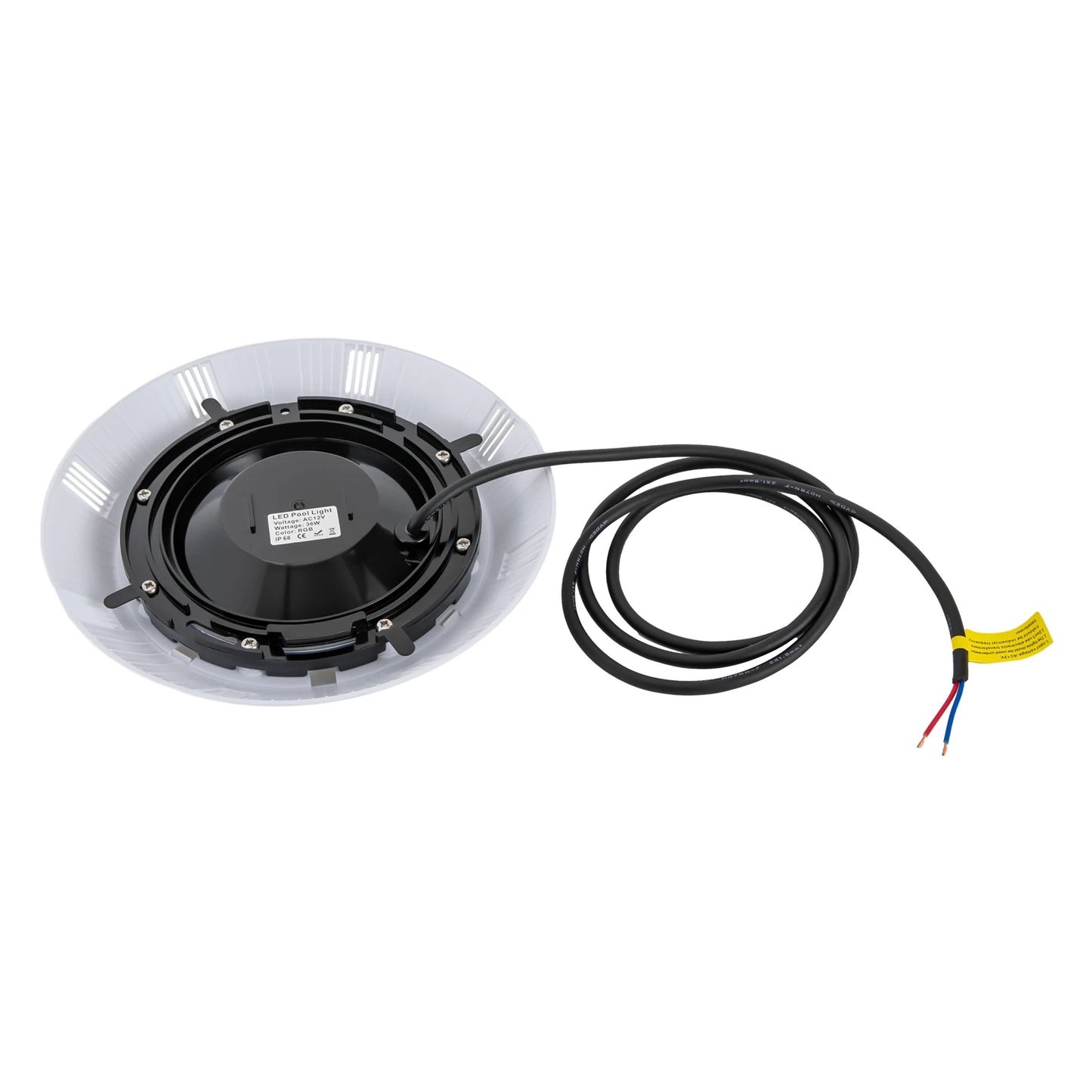 36W Underwater Pool Lights AC 12V RGB Swimming Lamp 7 Color Changing IP68 Waterproof Lamp With Remote Controller for Pool Party