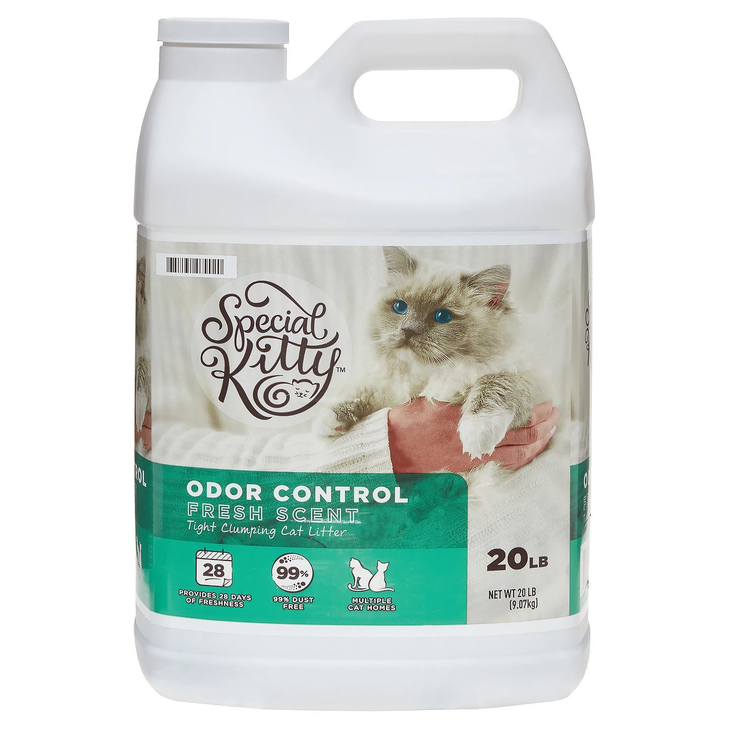 Clumping Clay Cat Litter 4 Pack With Fresh Scent