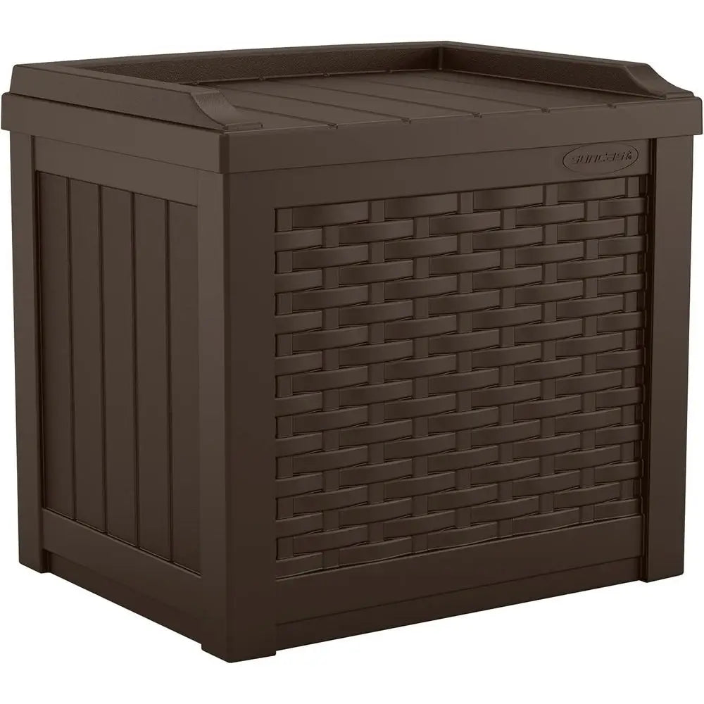 Outdoor Deck Storage Box Weather Resistant Patio Bin Cushions and Tools