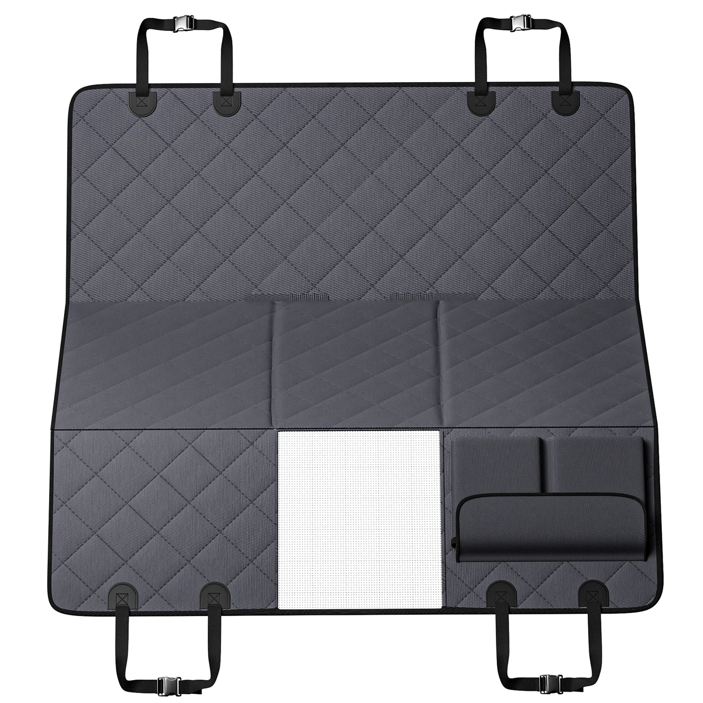 SucceBuy Back Seat Extender For Dogs Dog Hammock Car Seat Cover Waterproof