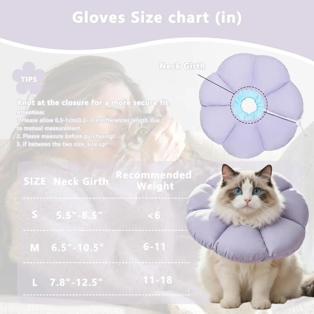 Cat Postoperative Cone Collar For Recovery And Licking Protection