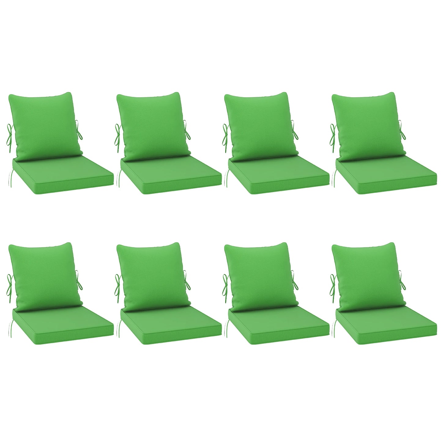 FARINI Outdoor Chair Cushions Set of 2 for Patio Furniture