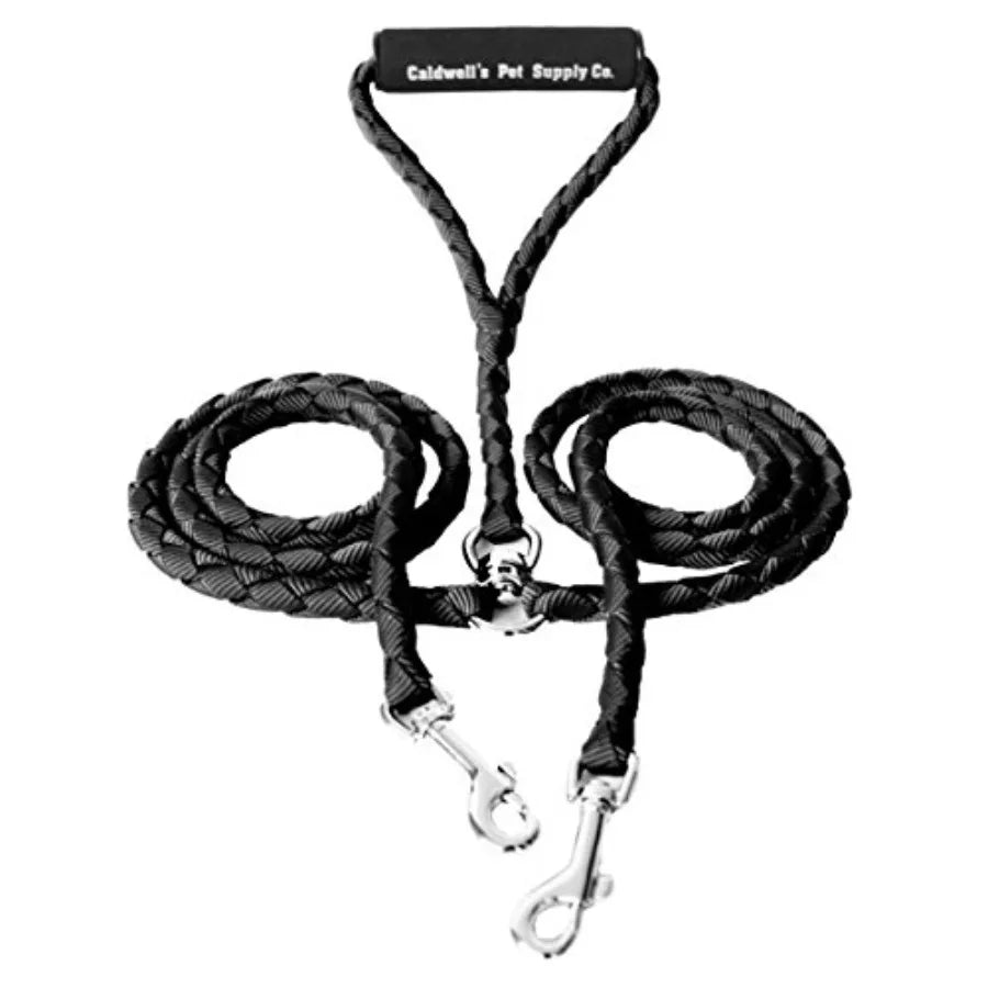 Dual Dog Leash For Two Dogs With Padded Handle TangleFree